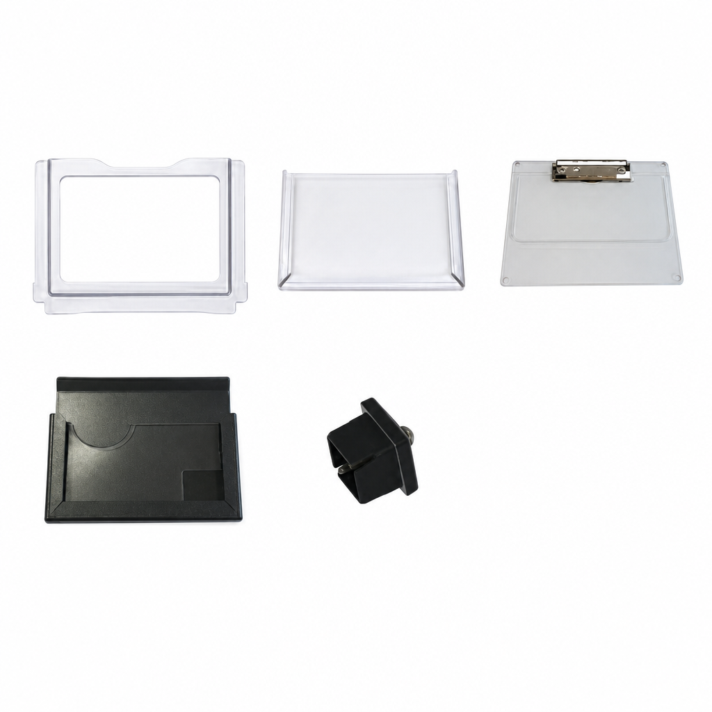 Accesorios de serie SD Caster: lona, bisagra, pistones y placas