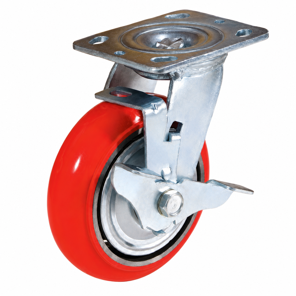 Rueda industrial de uso rudo Serie 20 SD Caster, detalle