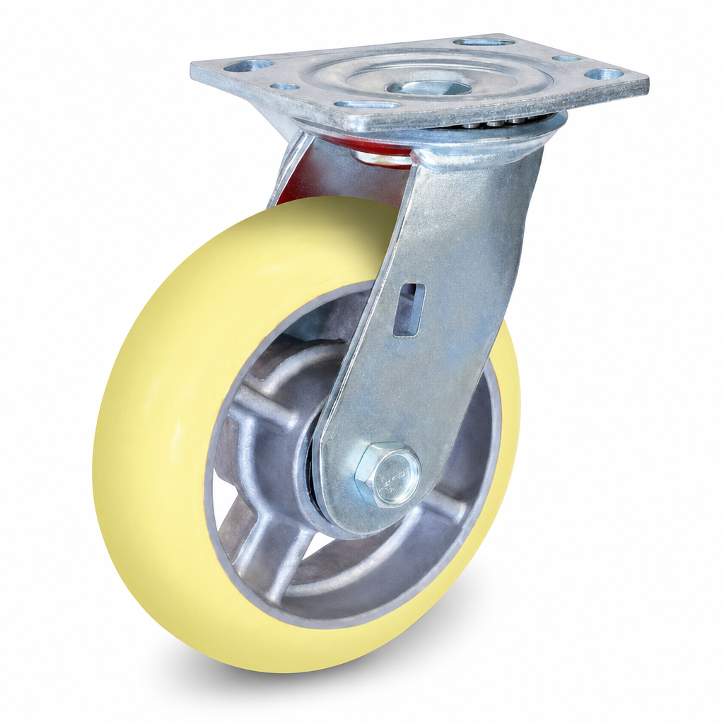 Rueda de aluminio para uso rudo Serie 20 SD Caster con freno