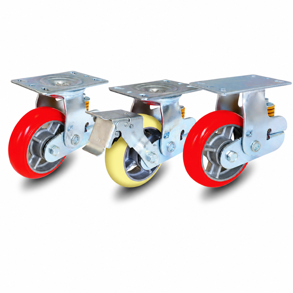 Rueda industrial con amortiguador Serie 40 SD Caster